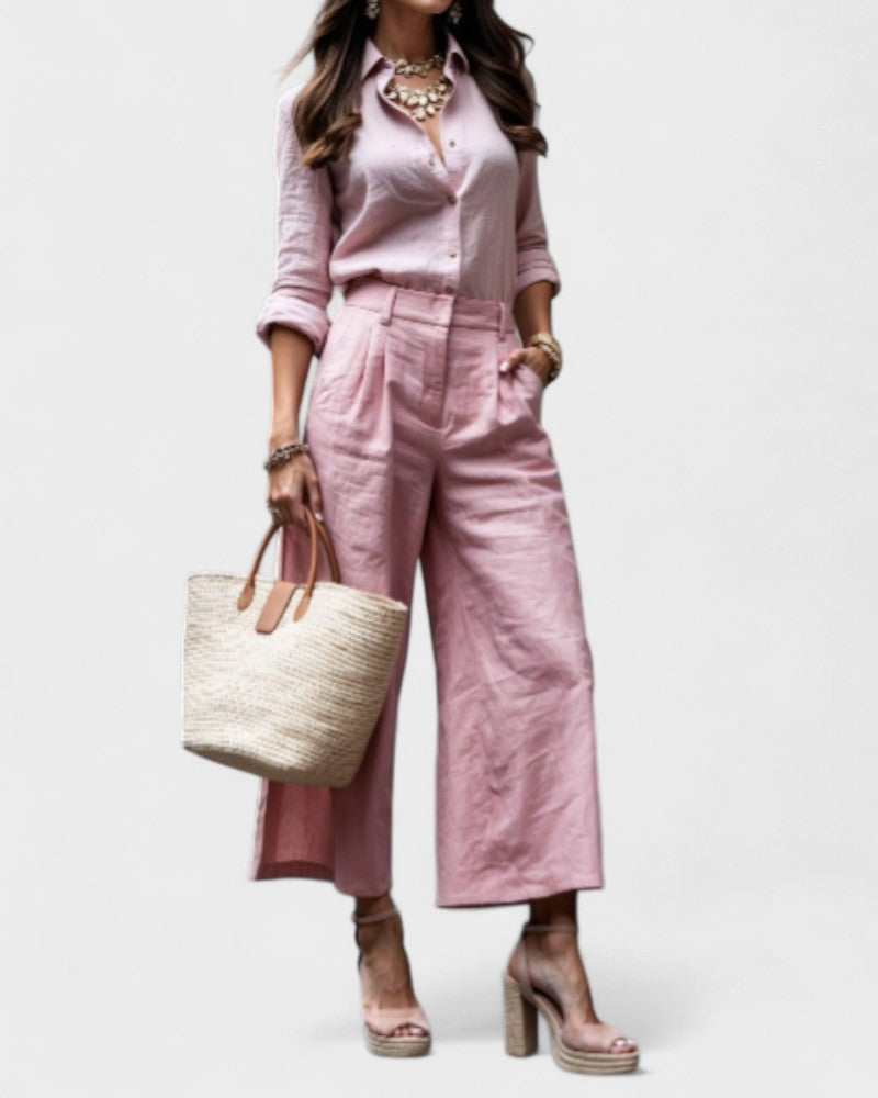 Isadora - Look Casual Chic Rose