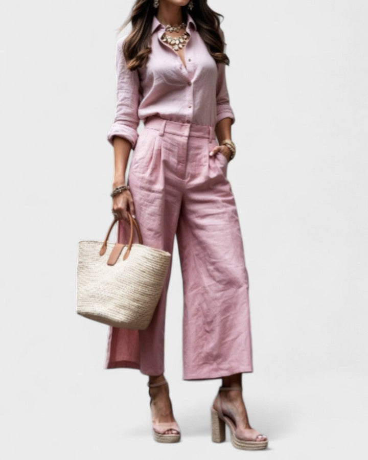 Isadora - Look Casual Chic Rose