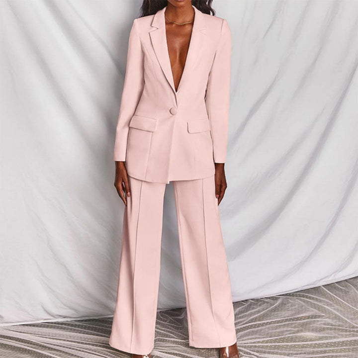 Lara - Blazer Élégant et Pantalons