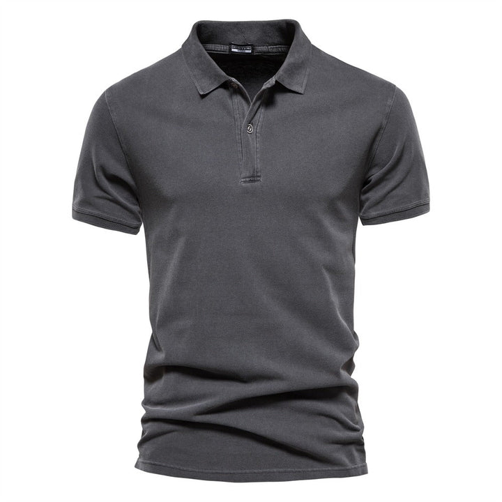 Polo - Col Côtelé Trois Boutons