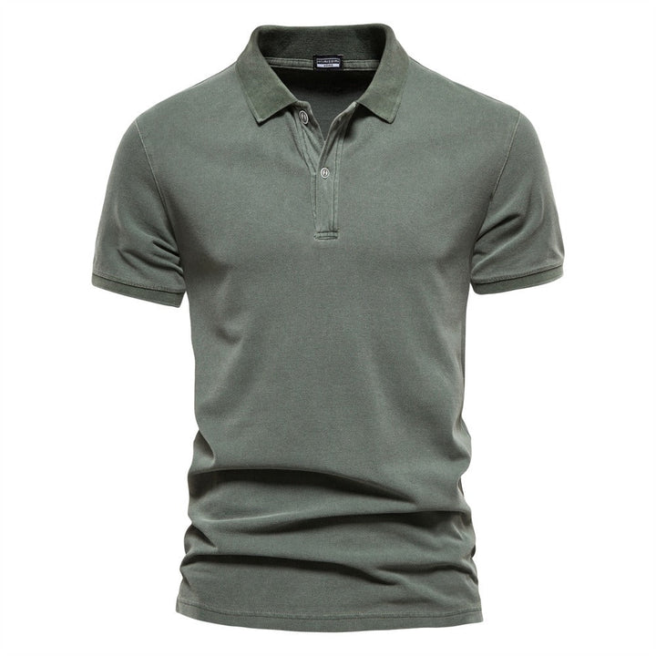 Polo - Col Côtelé Trois Boutons