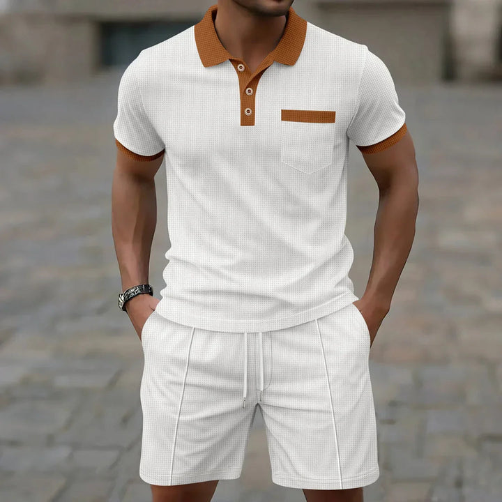 Ensemble Polo - Tissu Waffle