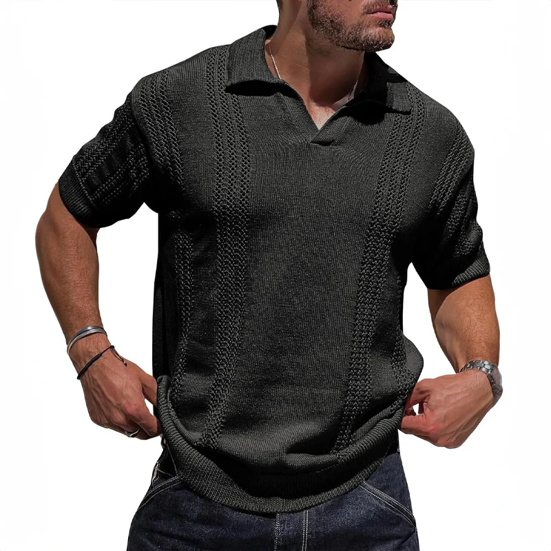 Chemise Polo - Mélange de Tissu Respirant