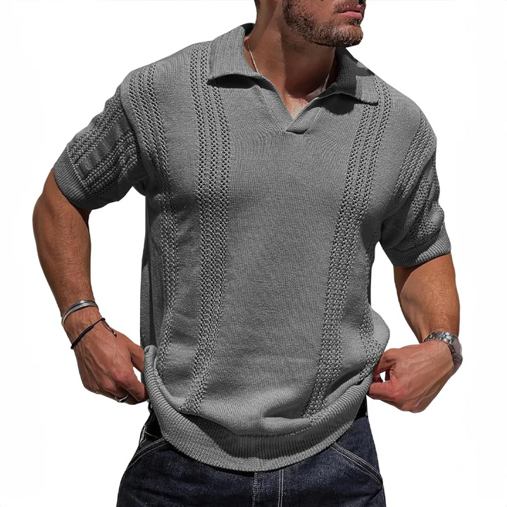 Chemise Polo - Mélange de Tissu Respirant