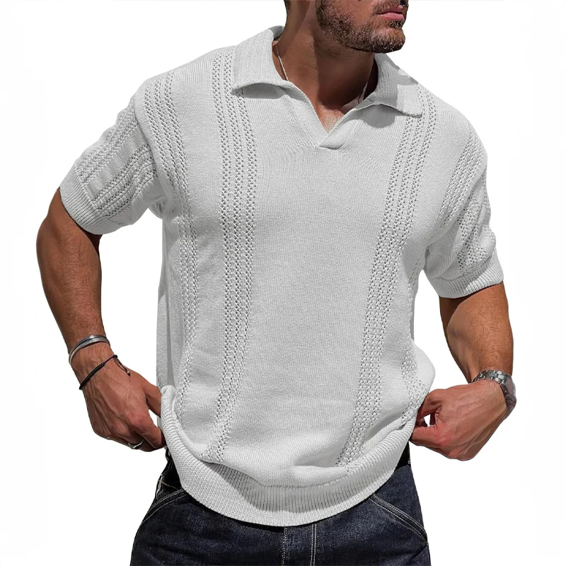 Chemise Polo - Mélange de Tissu Respirant