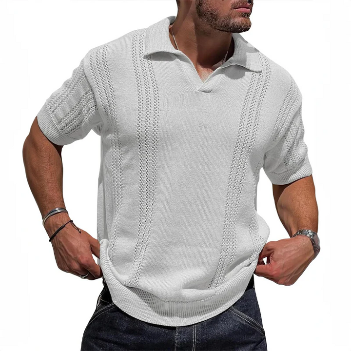 Chemise Polo - Mélange de Tissu Respirant