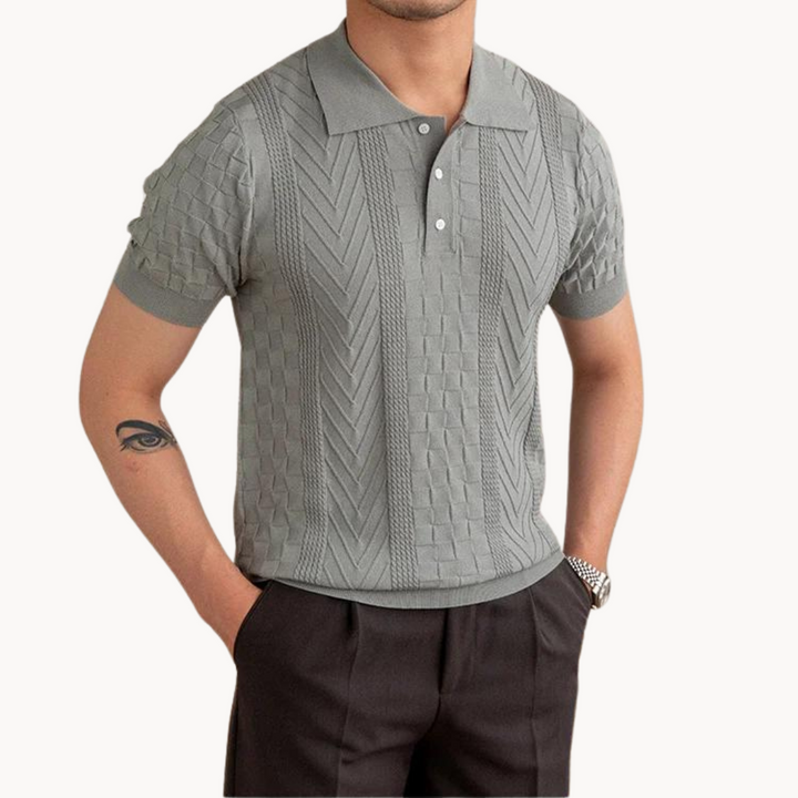 Polo - Mélange Texturé Jacquard