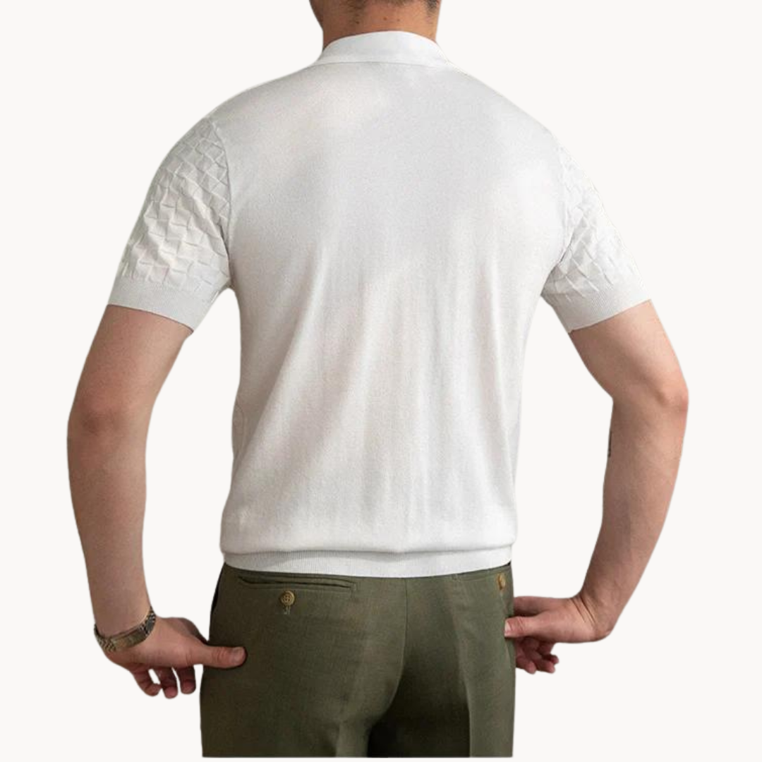 Polo - Mélange Texturé Jacquard