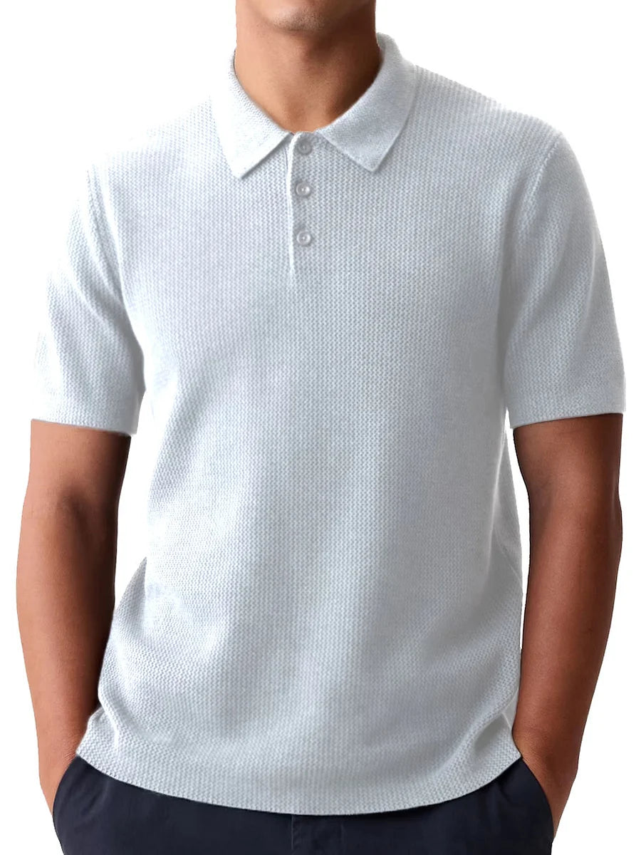Chemise Polo - Mélange Léger Respirant