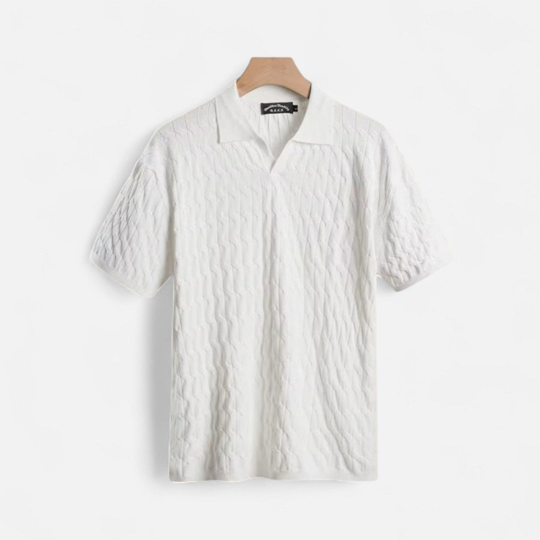 Chemise Polo - Texture Piqué Mélangée