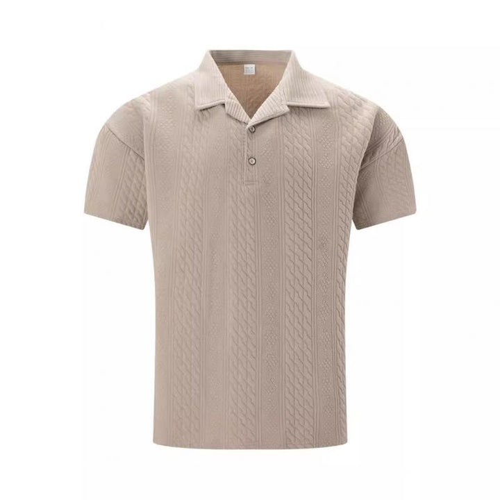 Polo - Texture Jacquard Décontractée