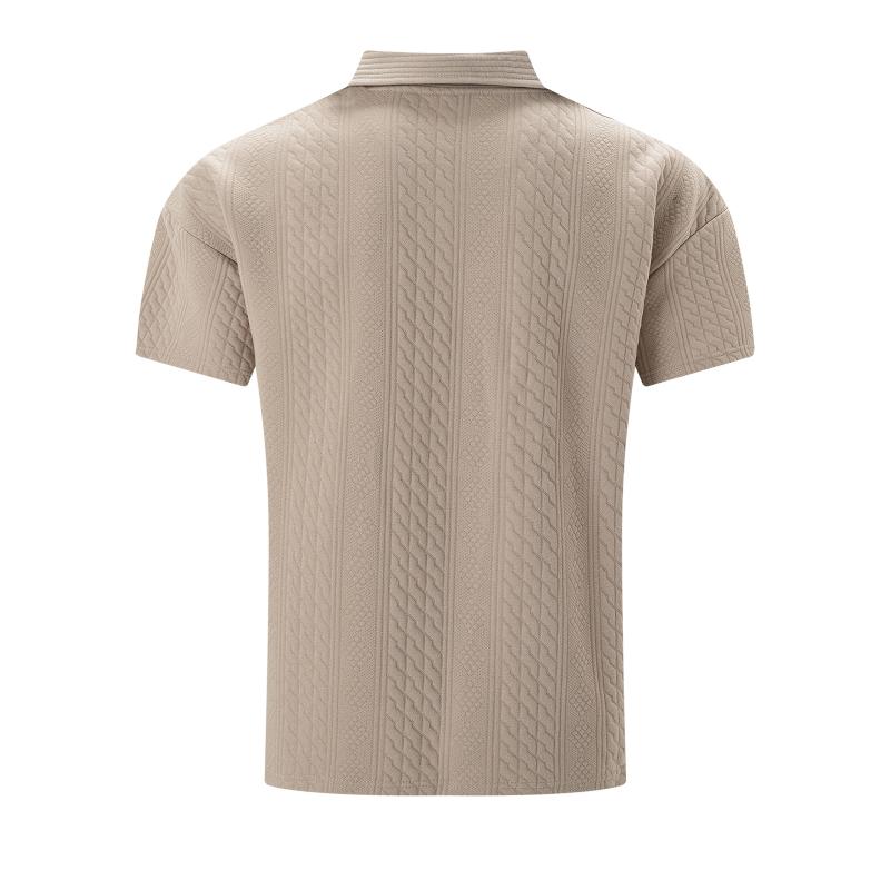 Polo - Texture Jacquard Décontractée