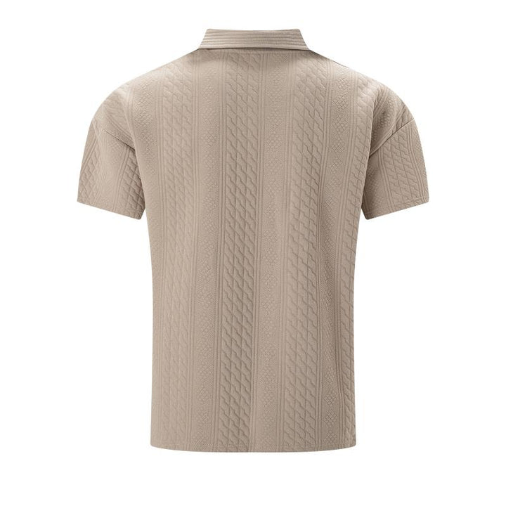 Polo - Texture Jacquard Décontractée