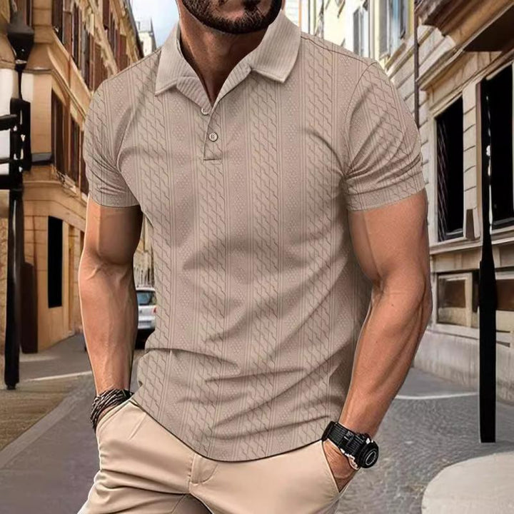 Polo - Texture Jacquard Décontractée