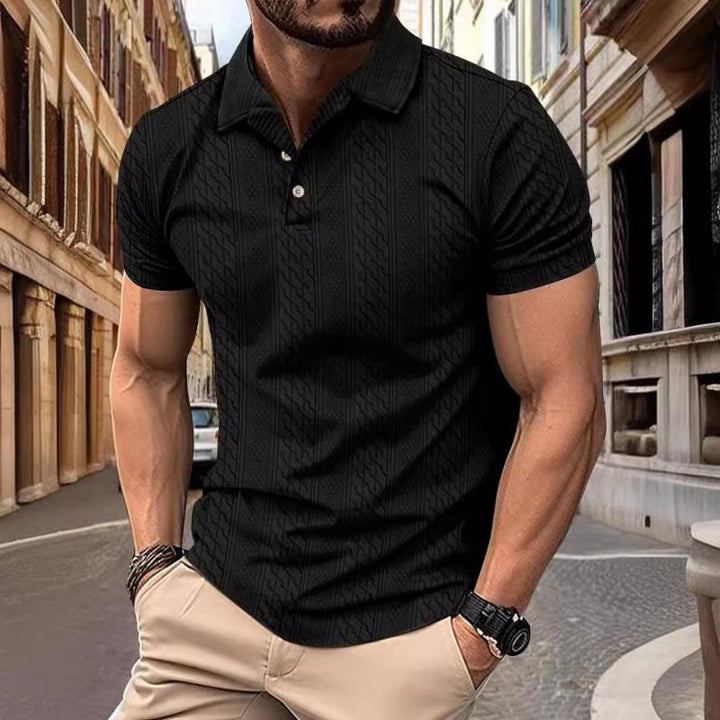 Polo - Texture Jacquard Décontractée