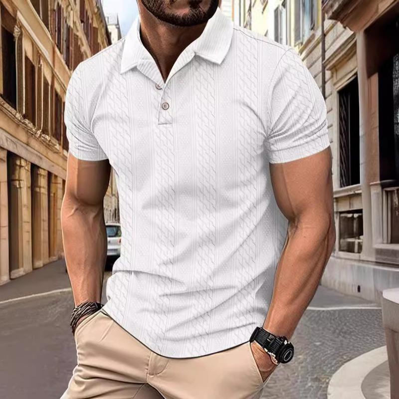 Polo - Texture Jacquard Décontractée
