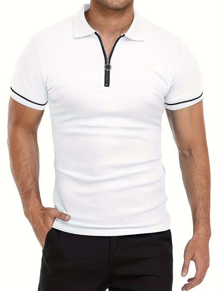 Chemise Polo - Col avec Fermeture Éclair Respirant