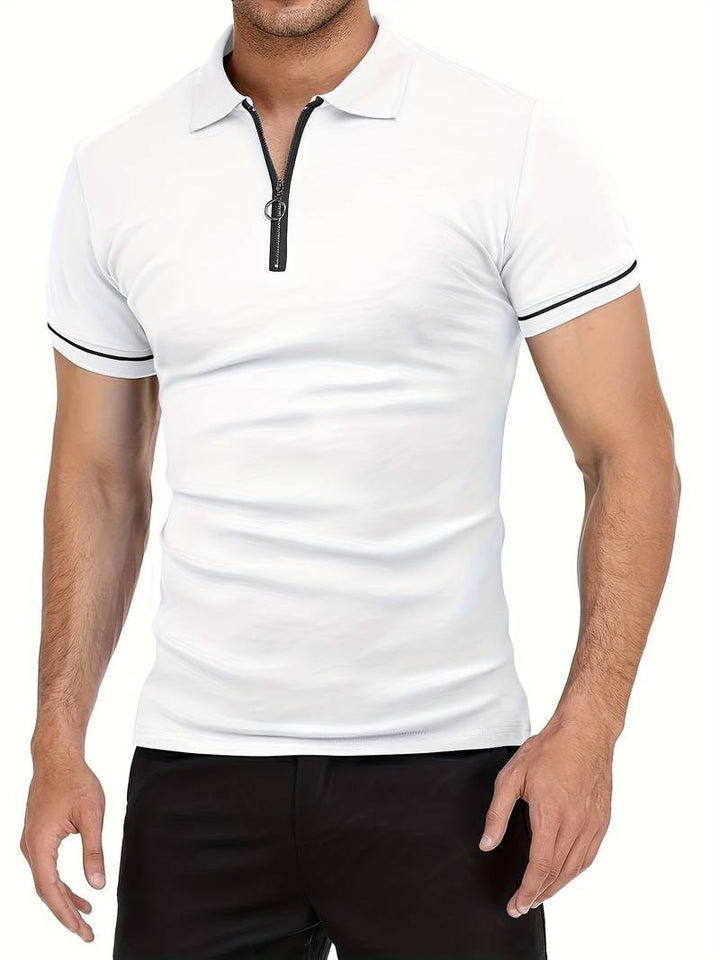Chemise Polo - Col avec Fermeture Éclair Respirant