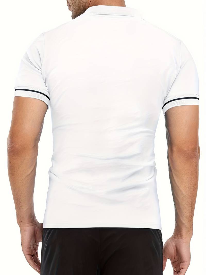 Chemise Polo - Col avec Fermeture Éclair Respirant