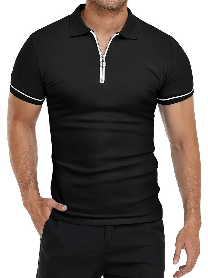 Chemise Polo - Col avec Fermeture Éclair Respirant
