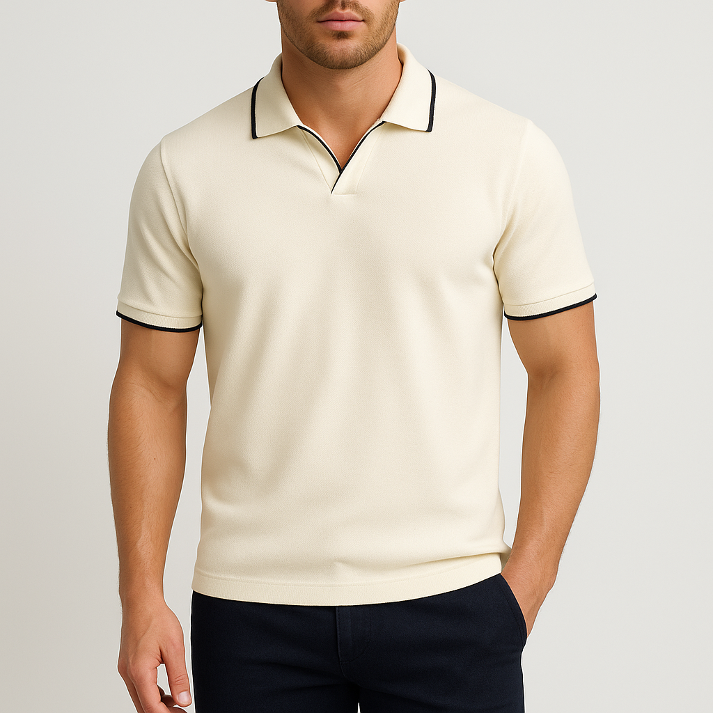 Chemise Polo - Finition Contrastante