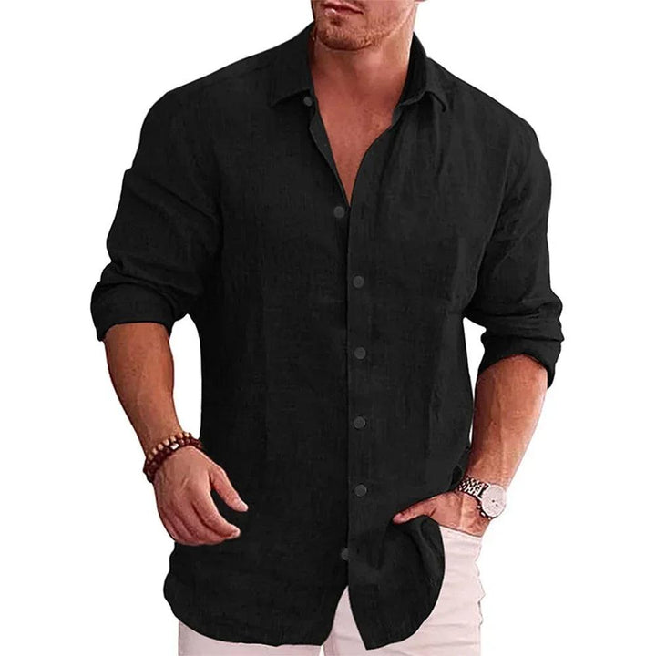 Chemise en Mélange de Polyester - Réversible