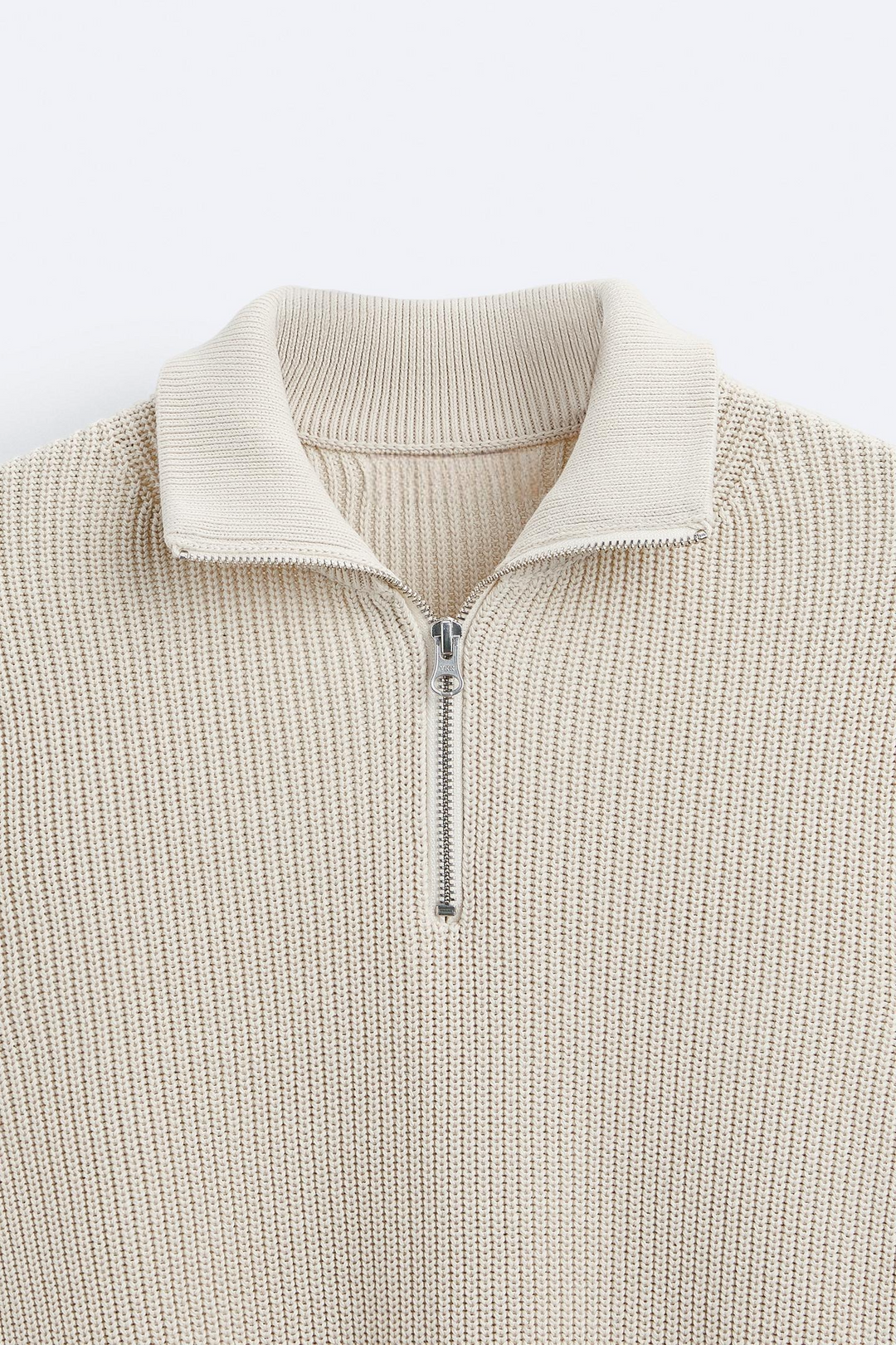 Pull à Col Montant avec Zip