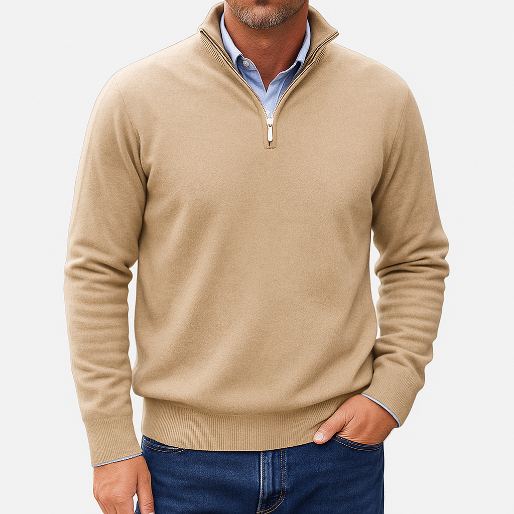 Pull Col Montant - Maille Légère