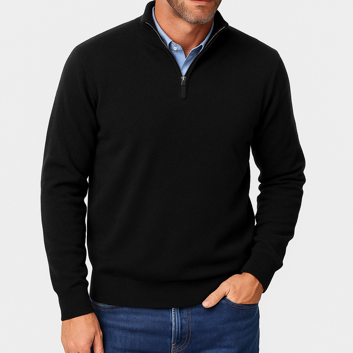 Pull Col Montant - Maille Légère
