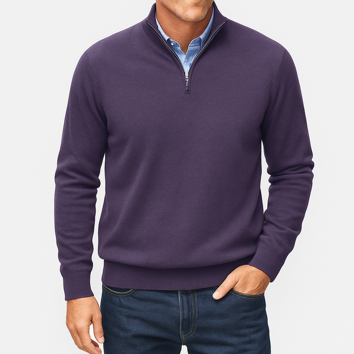 Pull Col Montant - Maille Légère