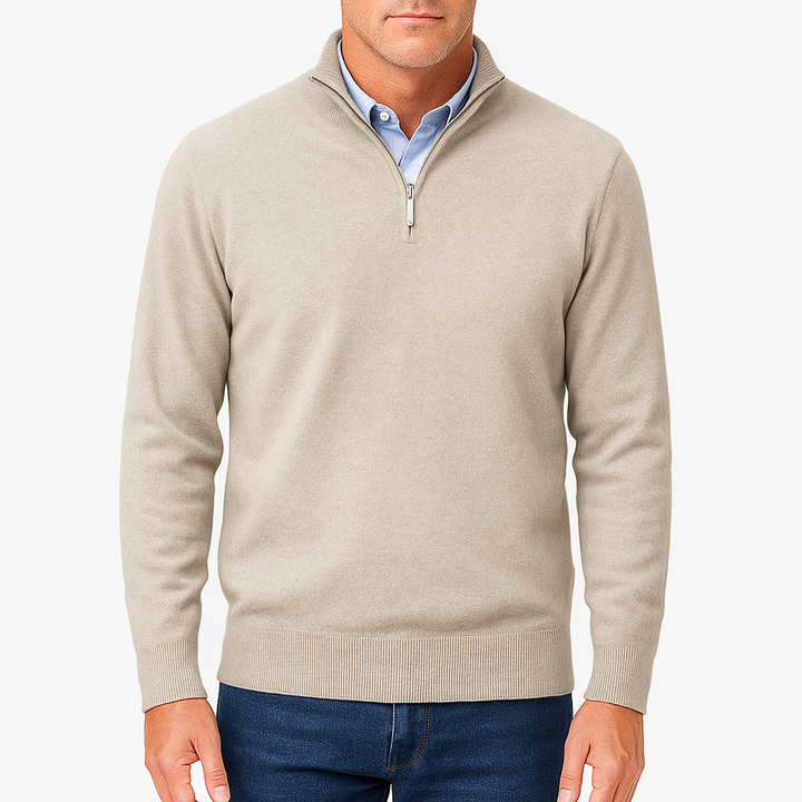 Pull Col Montant - Maille Légère