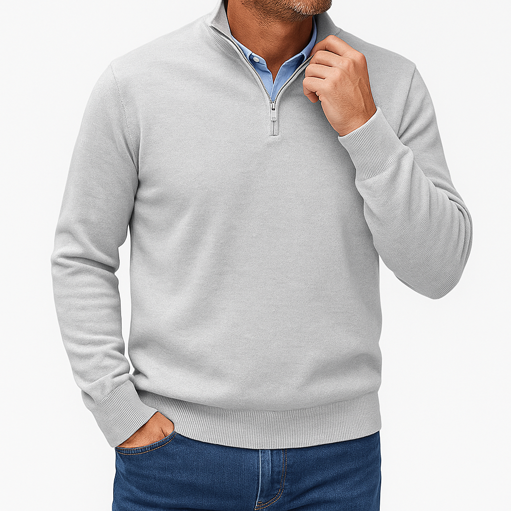Pull Col Montant - Maille Légère