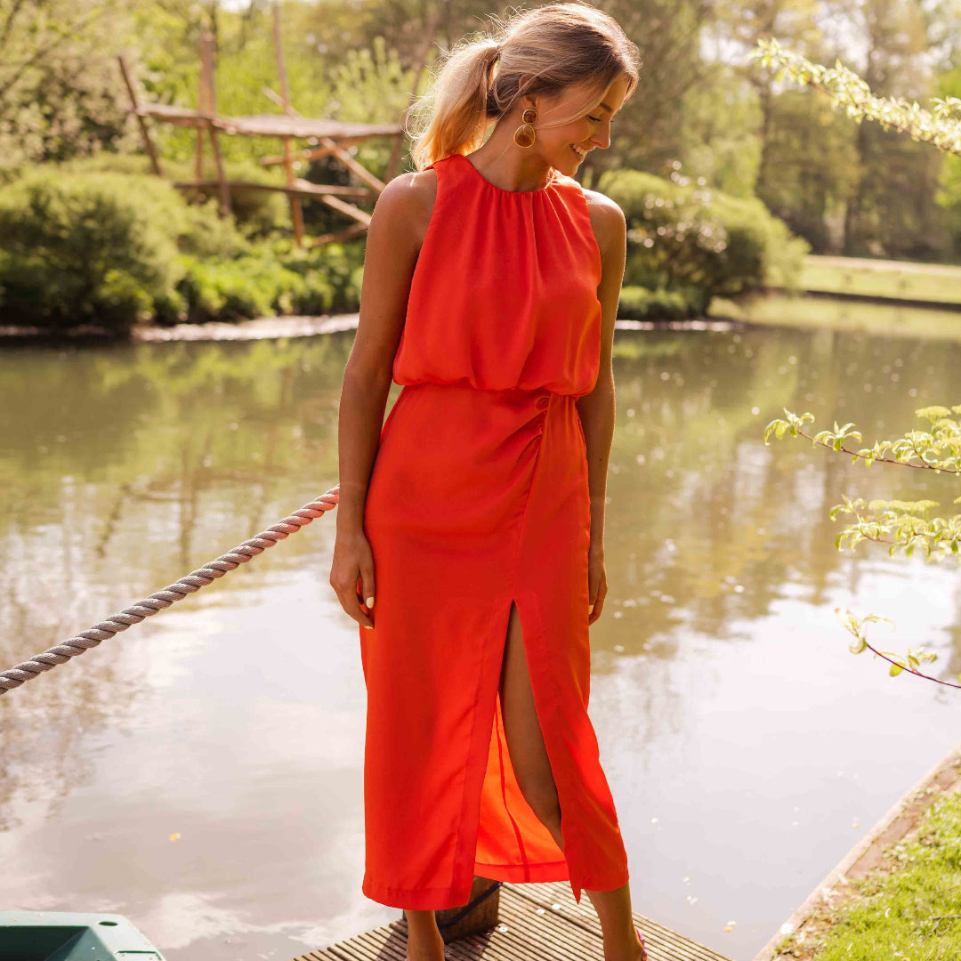 Ligne - Élégante Robe Midi