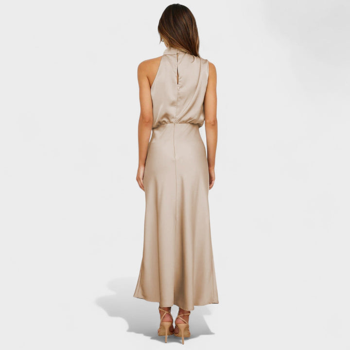Alba - Robe Satin Élégance