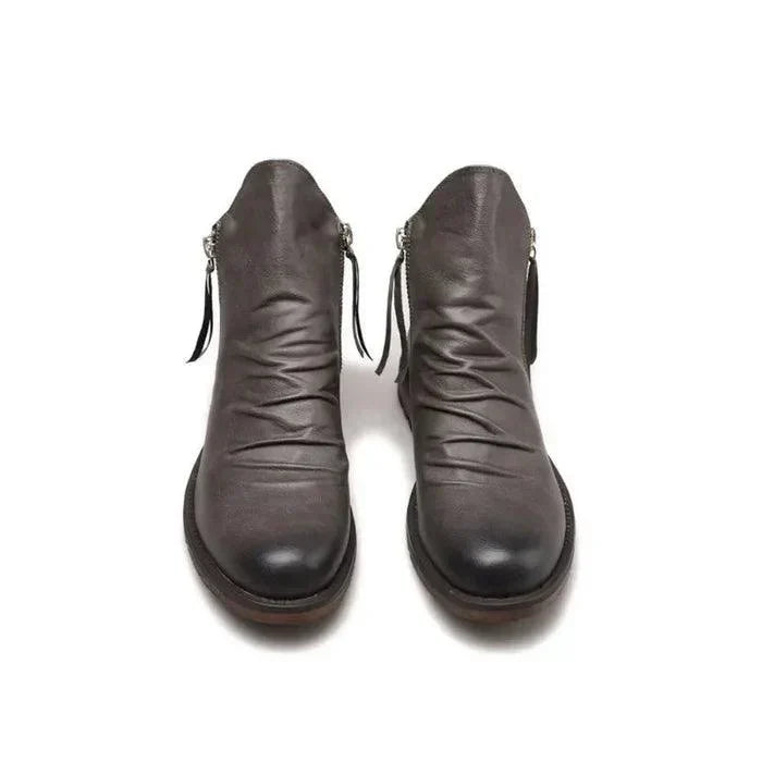 Paulo - Bottes Chelsea en Cuir
