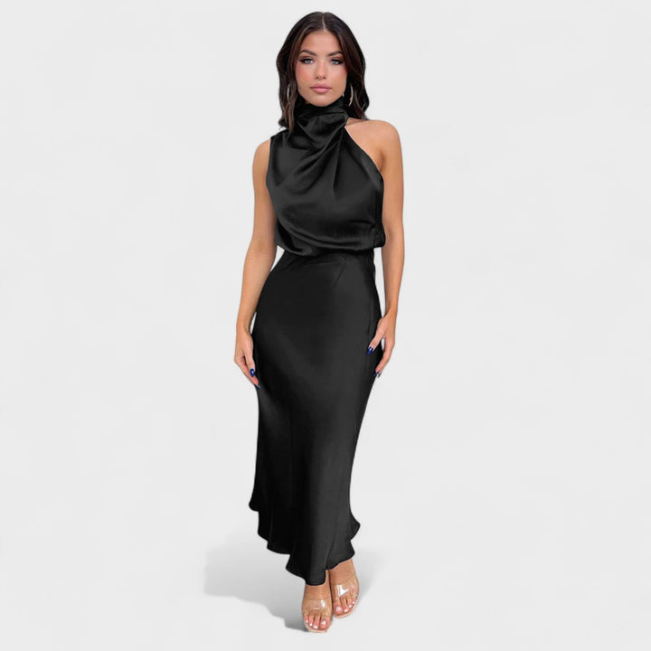 Alba - Robe Satin Élegance