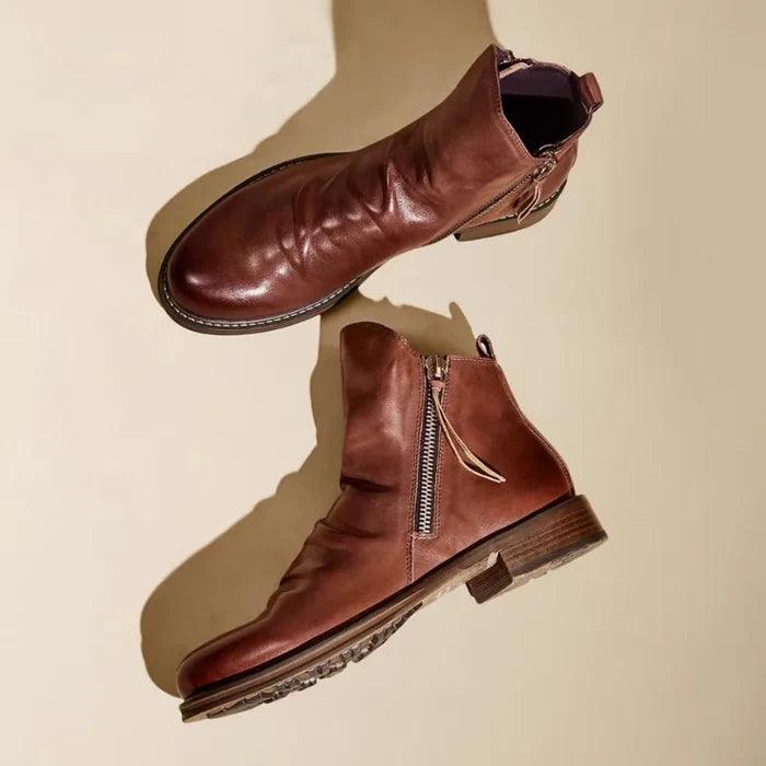 Paulo - Bottes Chelsea en Cuir