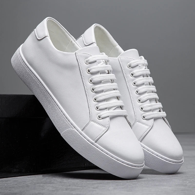 Gonçalo - Baskets en Cuir Italien
