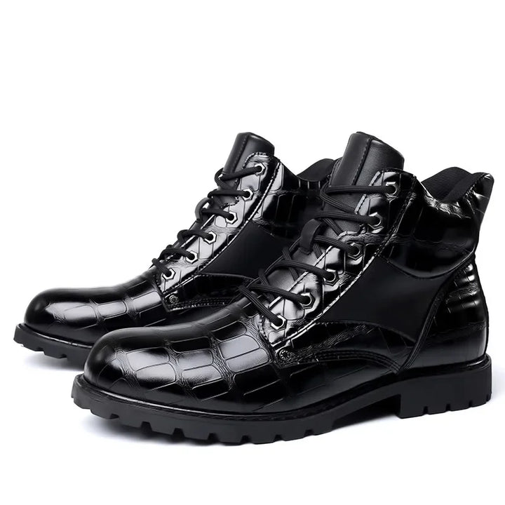 Afonso - Bottes en Cuir de Crocodile