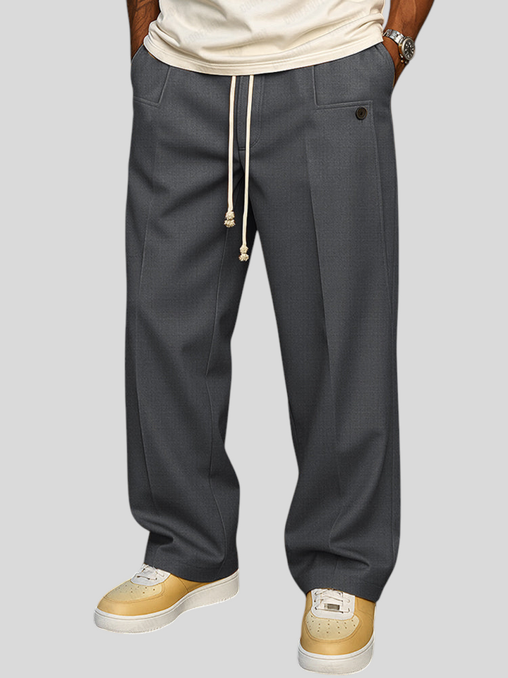 Edgar - Pantalons Masculins Élégants avec Corde