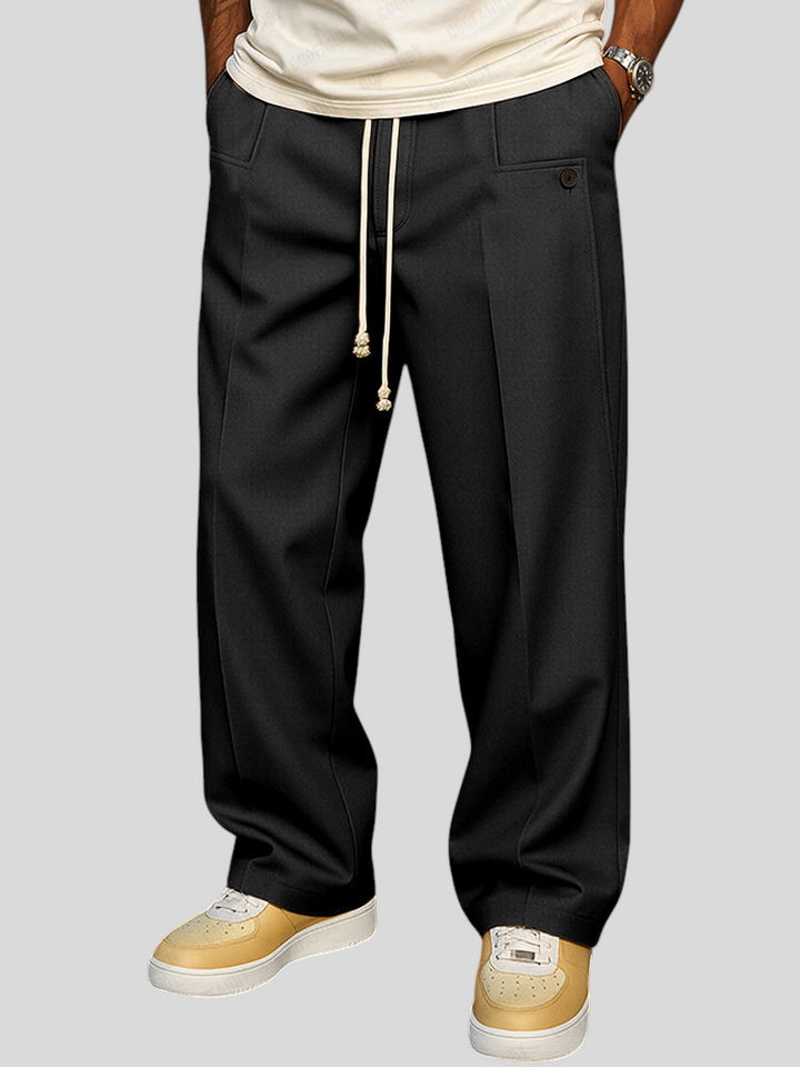 Edgar - Pantalons Masculins Élégants avec Corde