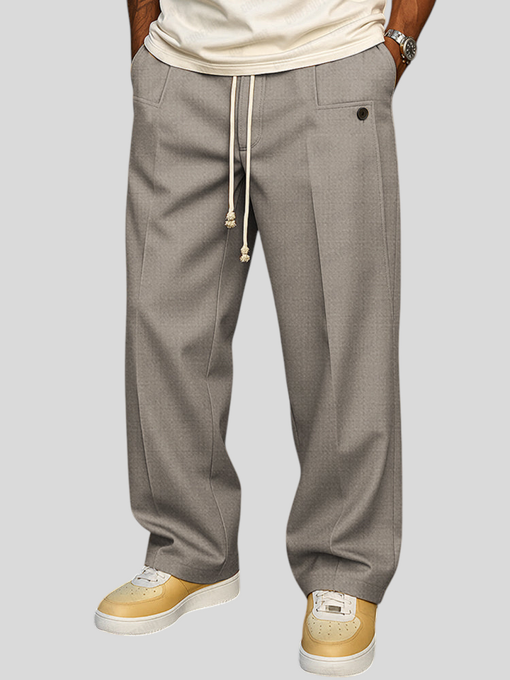 Edgar - Pantalons Masculins Élégants avec Corde