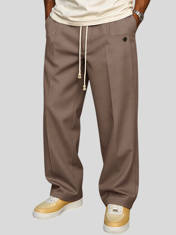 Edgar - Pantalons Masculins Élégants avec Corde
