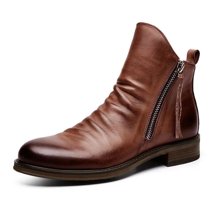 Paulo - Bottes Chelsea en Cuir
