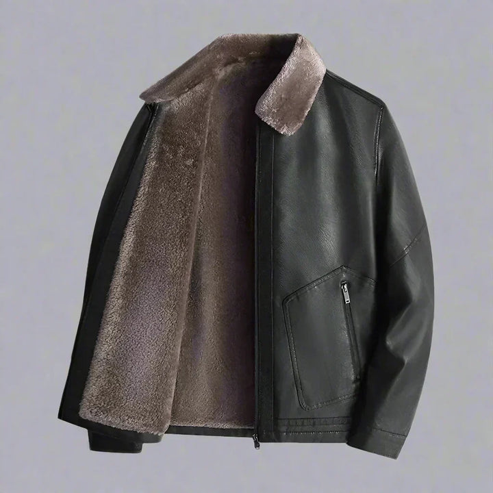 Lourenço - Veste en Cuir Cavalier