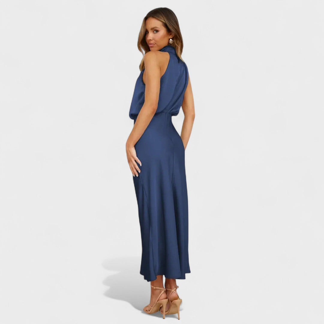 Alba - Robe Satin Élégance