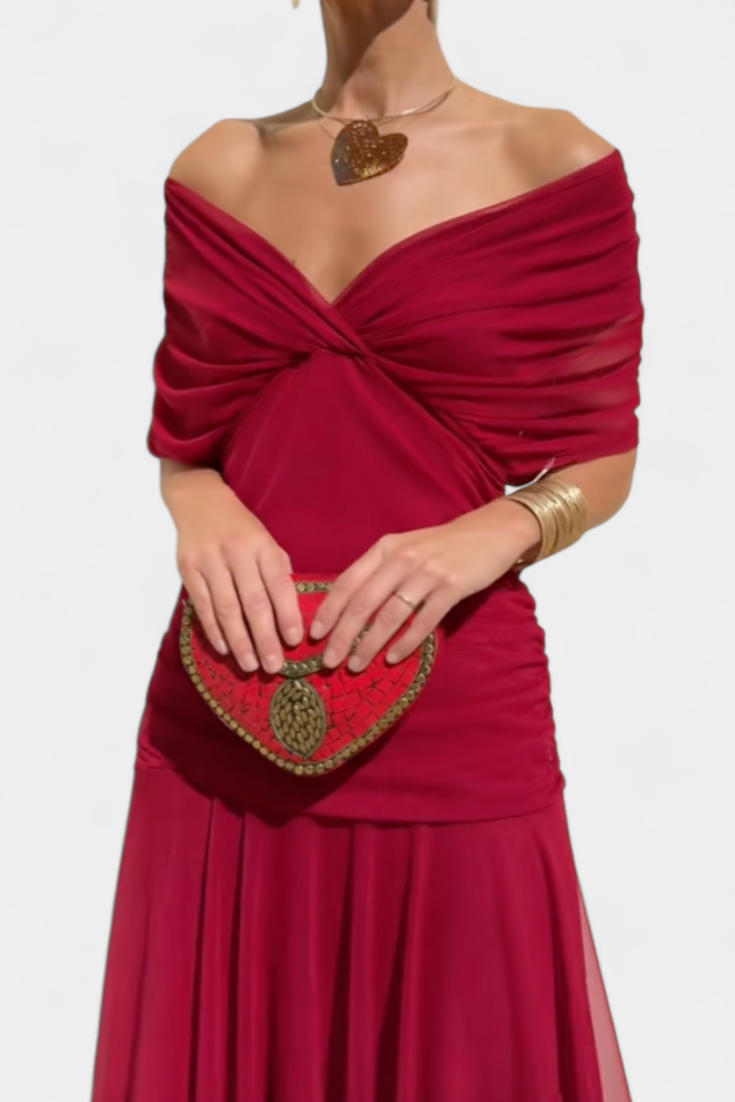 Luana - Robe élégante avec décolleté en V
