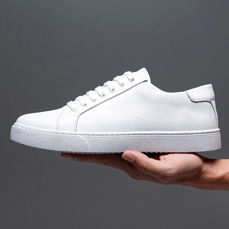 Gonçalo - Baskets en Cuir Italien