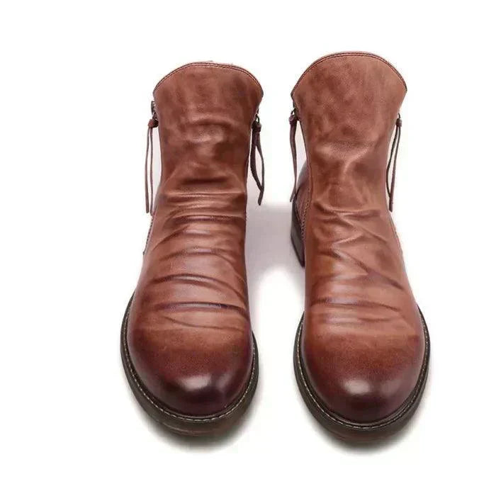 Paulo - Bottes Chelsea en Cuir