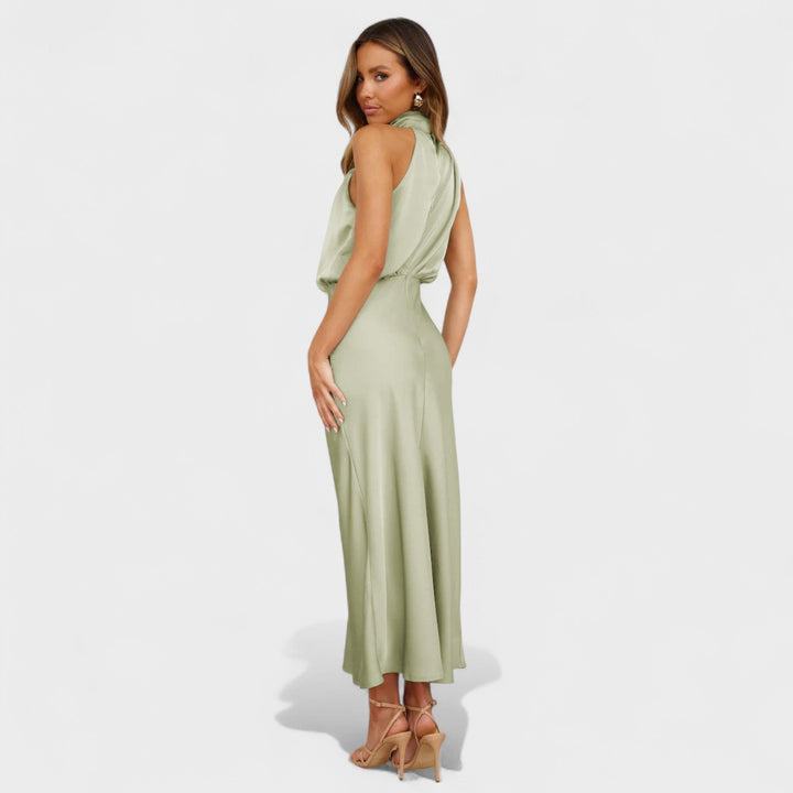 Alba - Robe Satin Élegance